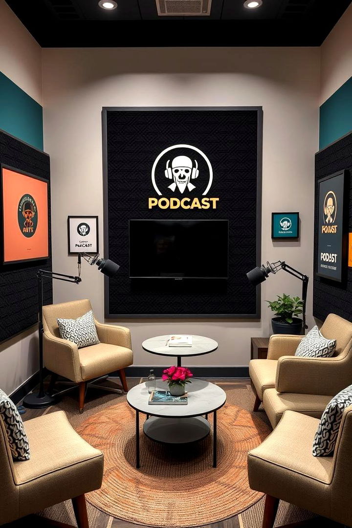 Branding Through Decor - 22 Podcast Room Ideas