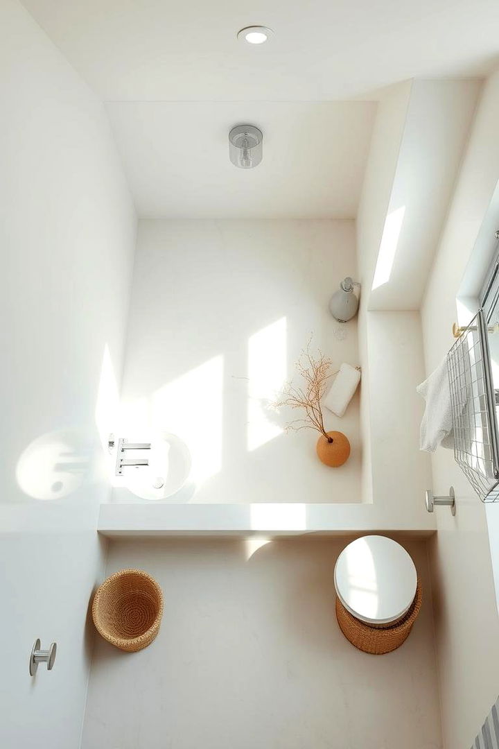 Breezy Minimalism - 22 Coastal Bathroom Ideas