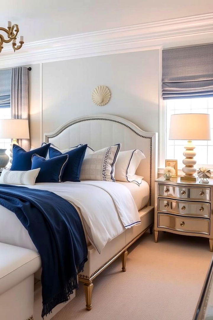 Breezy Nautical Elegance - 22 Beach Themed Bedroom Ideas