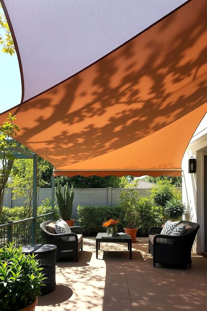 Breezy Shade Canopies - 22 Hillside Terraced Garden Ideas