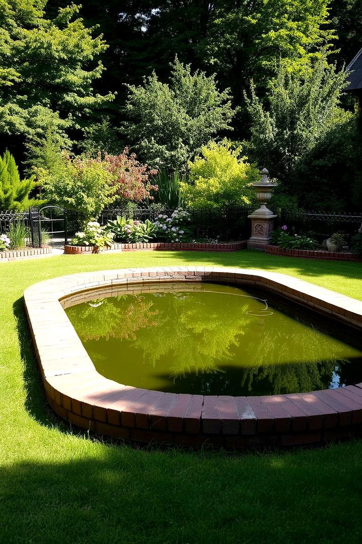 Brick Edging Detail - 22 Pond Edging Ideas