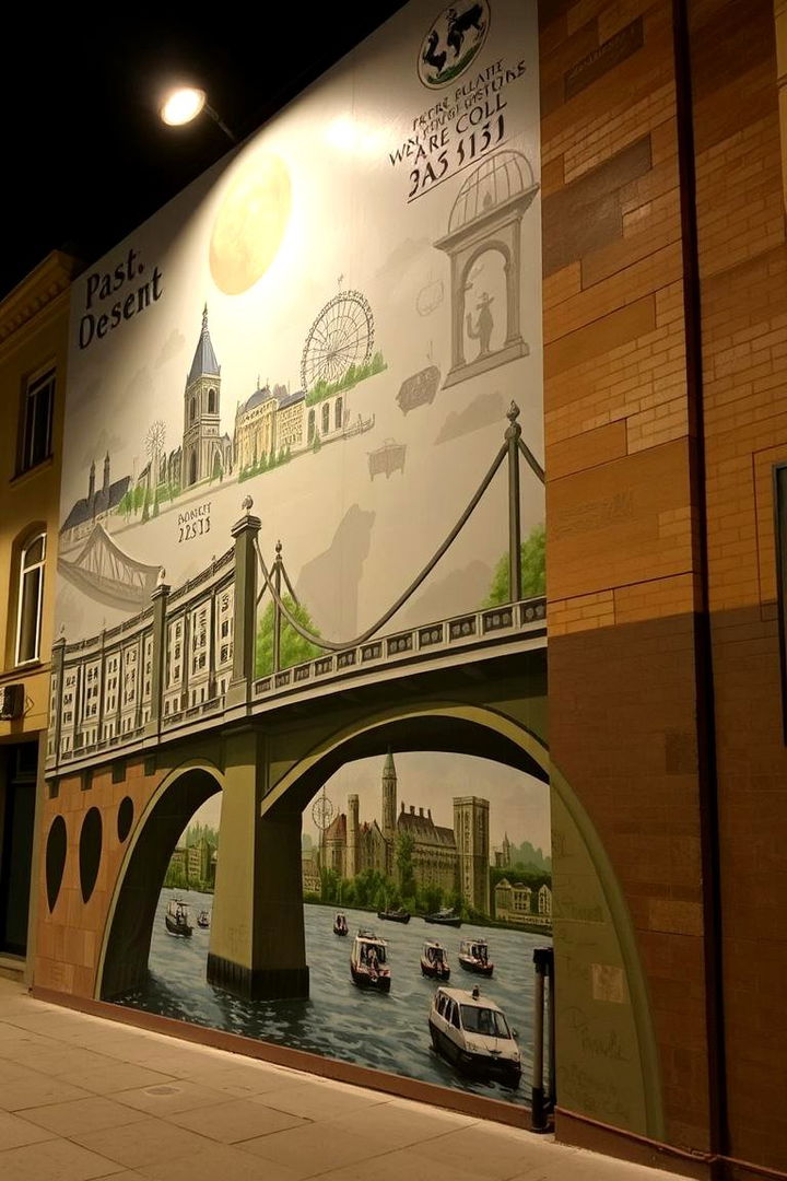 Bridging Past and Present - 22 Library Murals