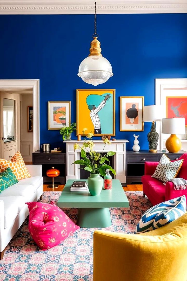 Bright Color Pop Combinations - 22 sage green couch living room ideas