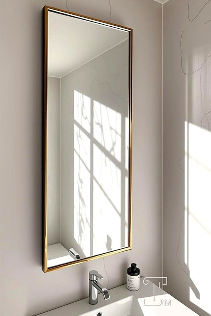 Bright Mirror Installations - 22 Dorm Bathroom Ideas