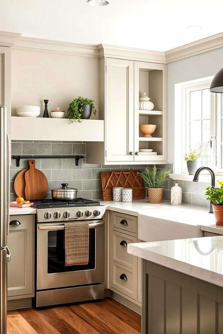 Bright Olive Accents - 22 Olive Green Kitchens