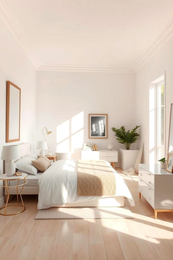 Bright and Airy Accent - 22 Bedroom Corner Ideas