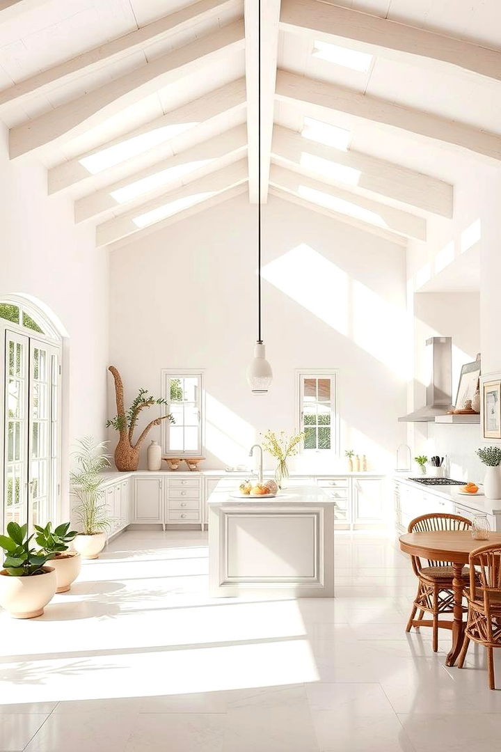 Bright and Airy Space - 22 Mediterranean Kitchen Ideas