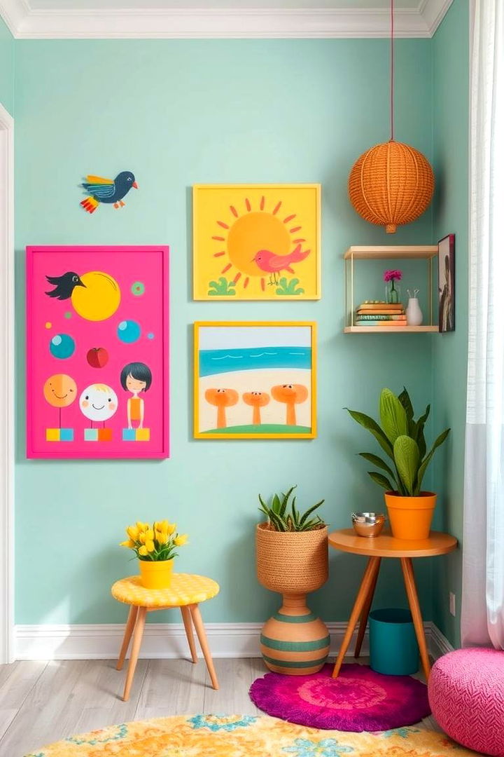 Bright and Cheerful Corner - 22 Corner Decoration Ideas