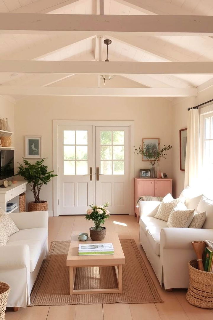 Brightening Spaces with Light Colors - 22 Cottage Decorating Ideas