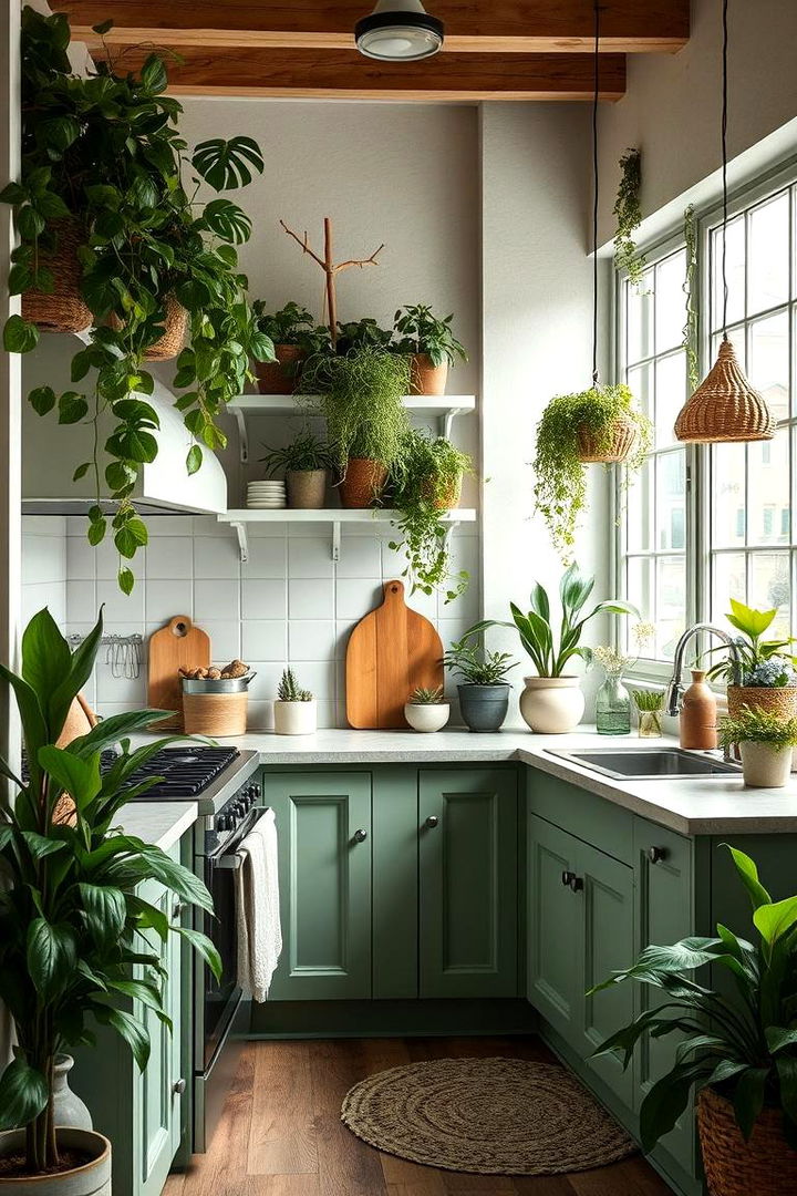 Bringing Nature Indoors with Sage Decor - 22 Sage Green Kitchen Ideas