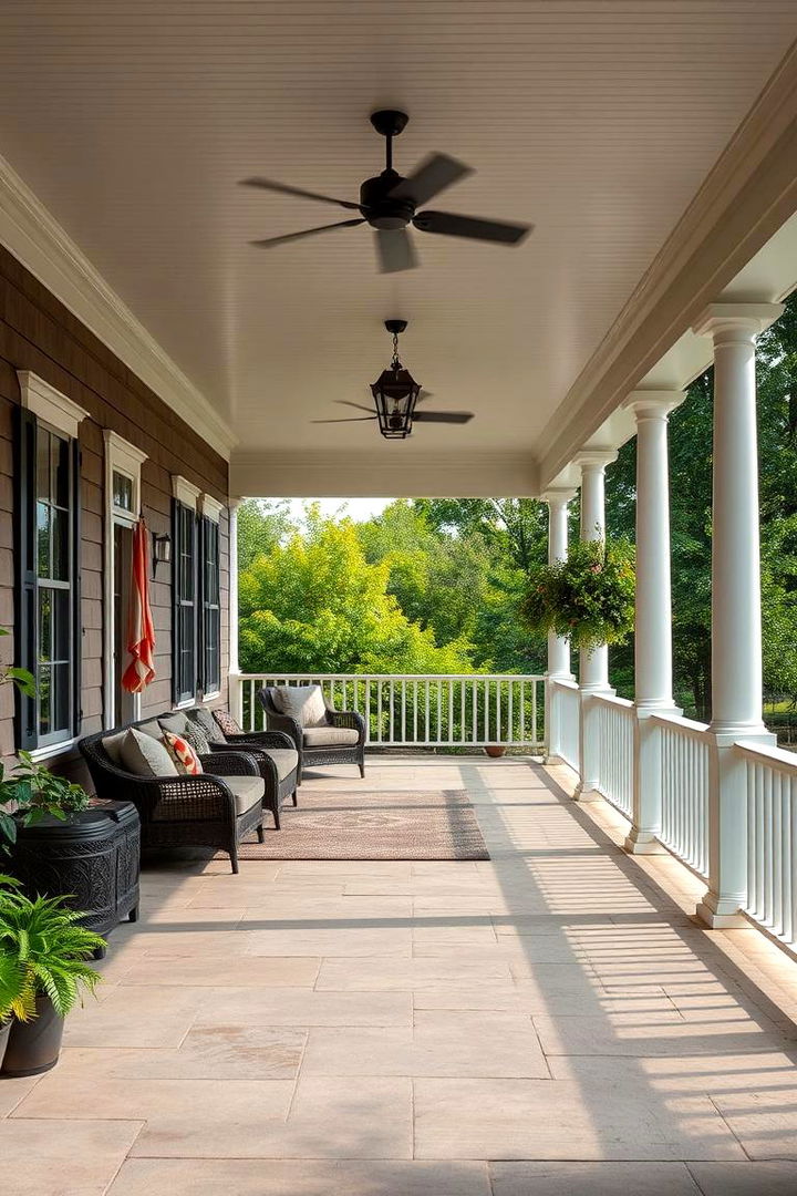 Broad Wraparound Porches - 22 Ideas for Ranch-Style Home Exteriors