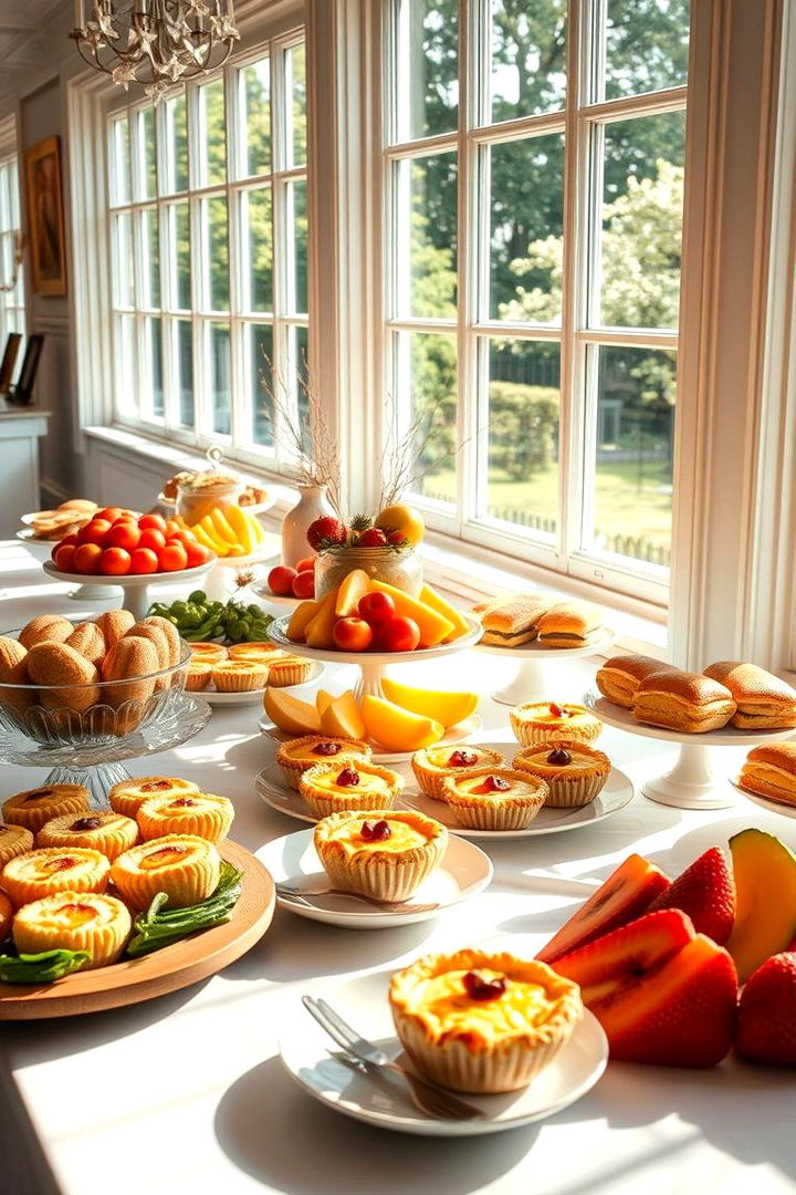 Brunch Inspired Buffet - 22 Wedding Buffet Ideas