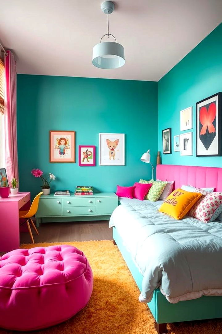 Bubblegum Pop Energy - 22 Pastel Bedroom Ideas