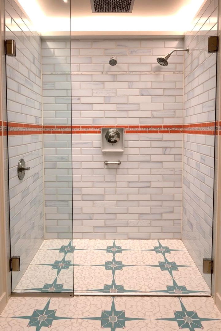 Budget Friendly Chic - 22 Shower Floor Tile Ideas