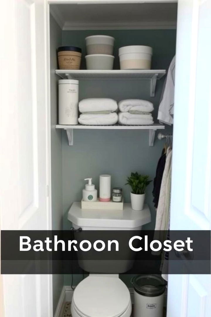 Budget Friendly Closet Upgrades - 22 Bathroom Closet Ideas