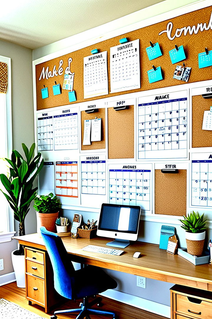 Budget Friendly Command Center - 22 Command Center Ideas