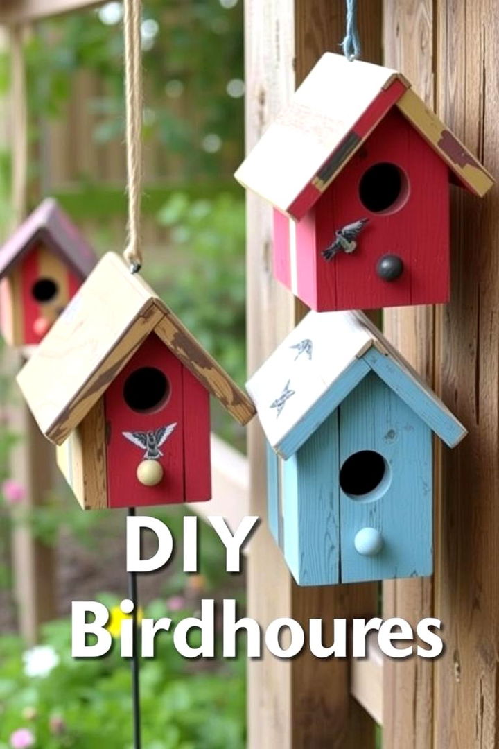 Budget Friendly DIY Birdhouses - 22 Backyard Ideas on a Budget