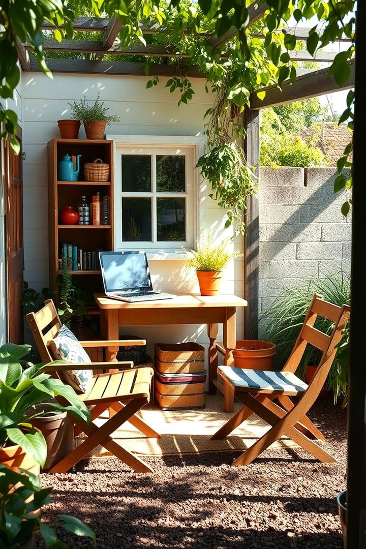 Budget Friendly Garden Office - 22 Garden Office Ideas