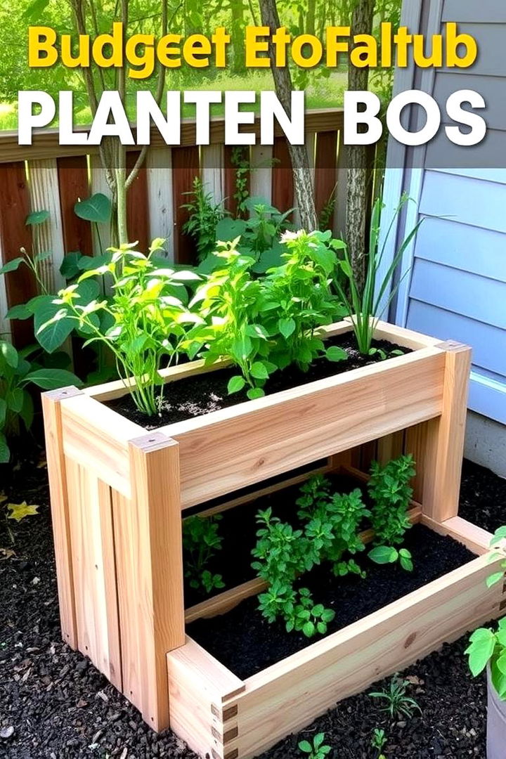 Budget Friendly Raised Planter Boxes - 22 Inexpensive Raised Garden Bed Ideas