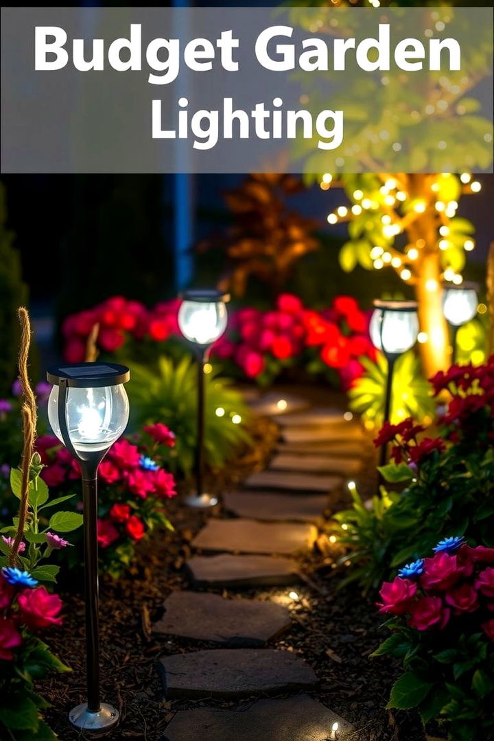 Budget Garden Lighting Ambience - 22 Budget Small Garden Ideas