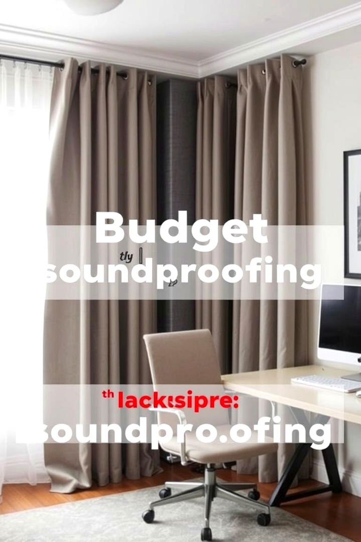 Budget Soundproofing Techniques - 22 Budget Home Office Ideas