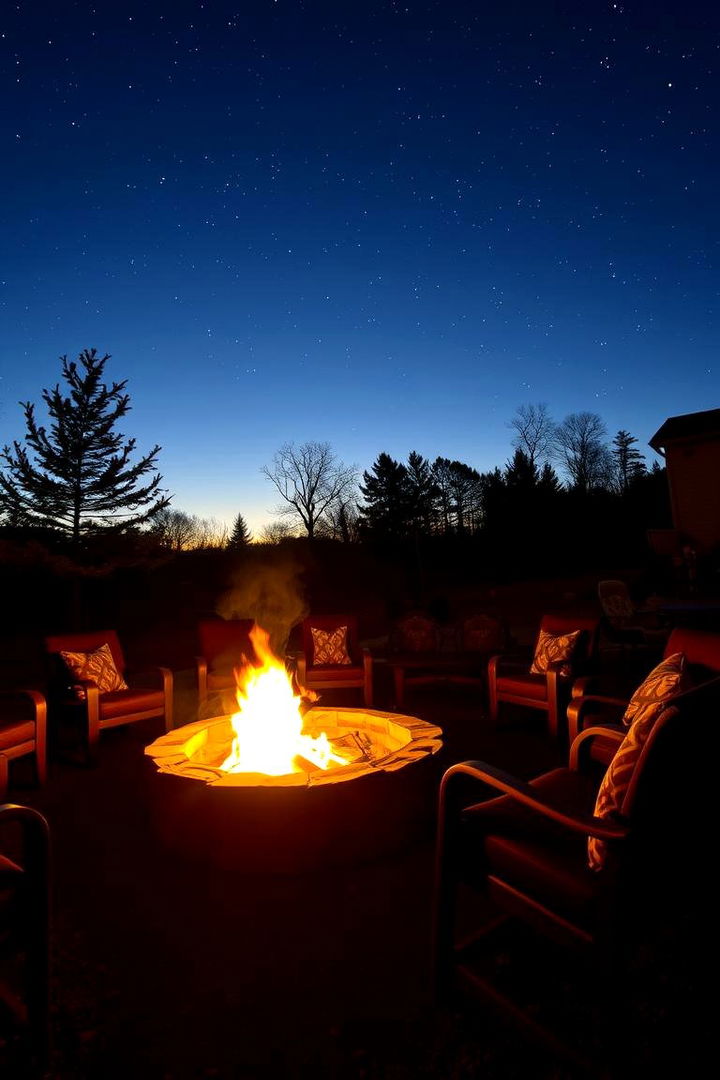 Build a Fire Pit for Gatherings - 22 Fall Garden Ideas