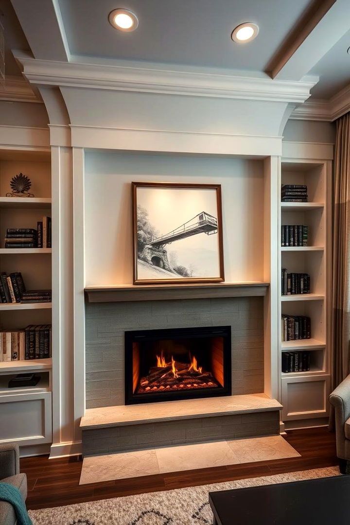 Built In Aesthetics - 22 Fireplace With Bookshelves