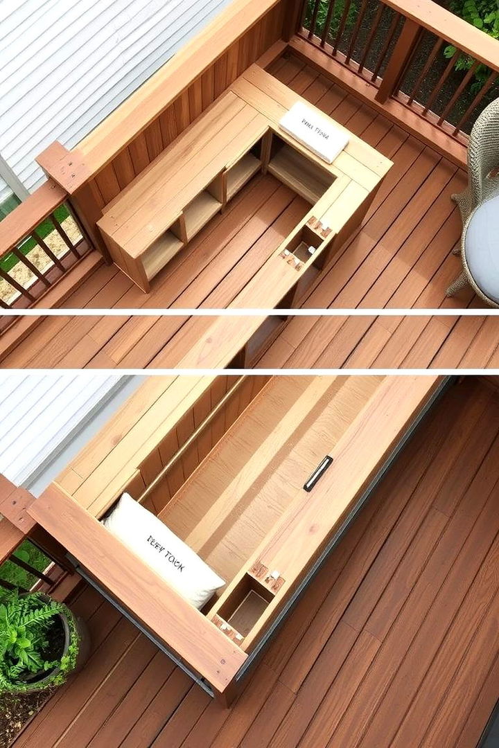 Built In Bench Seating - 22 Deck Seating Ideas