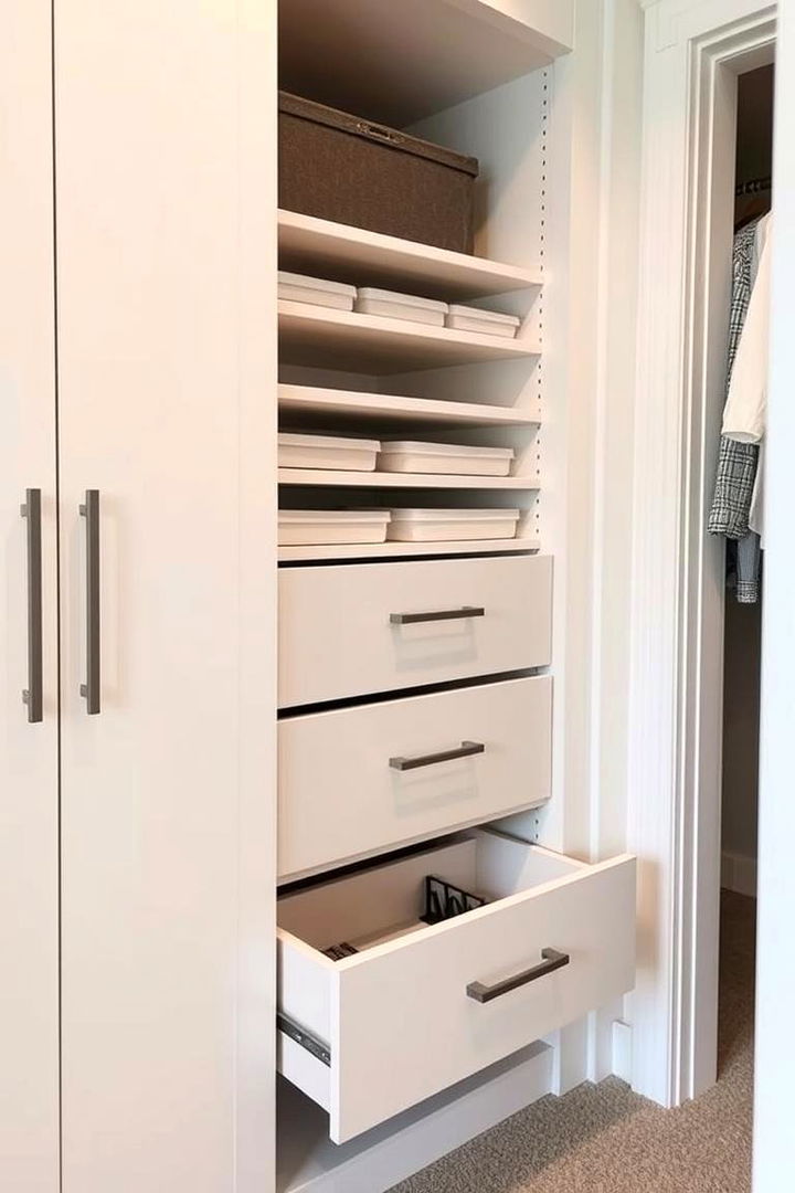 Built In Drawer Systems - 22 Comforter Storage Ideas