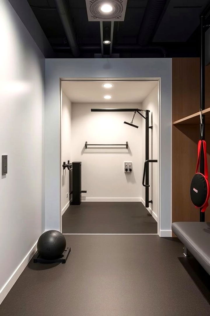 Built In Exercise Space - 22 Safe Room Ideas