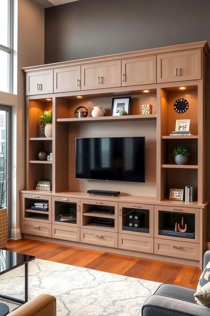 Built In Shelves Design - 22 Tv Wall Ideas