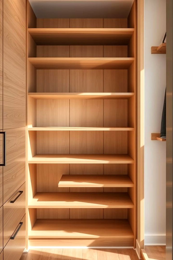 Built In Shelves for Seamless Storage - 22 Closet Shelving Ideas