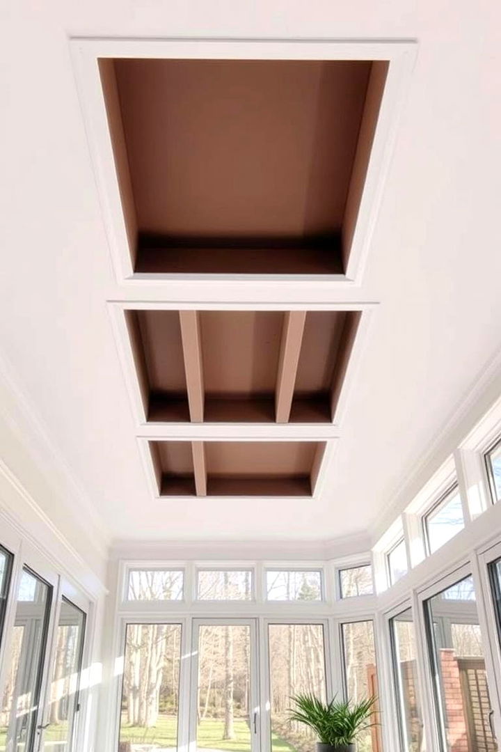 Built In Storage Ceilings - 22 Sunroom Ceiling Ideas
