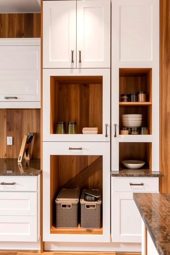 Built In Storage for Organized Spaces - 22 Craftsman Kitchen Ideas
