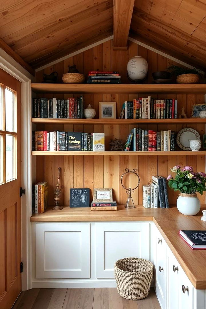 Built in Bookcase Shelving - 22 Shed Shelving Ideas