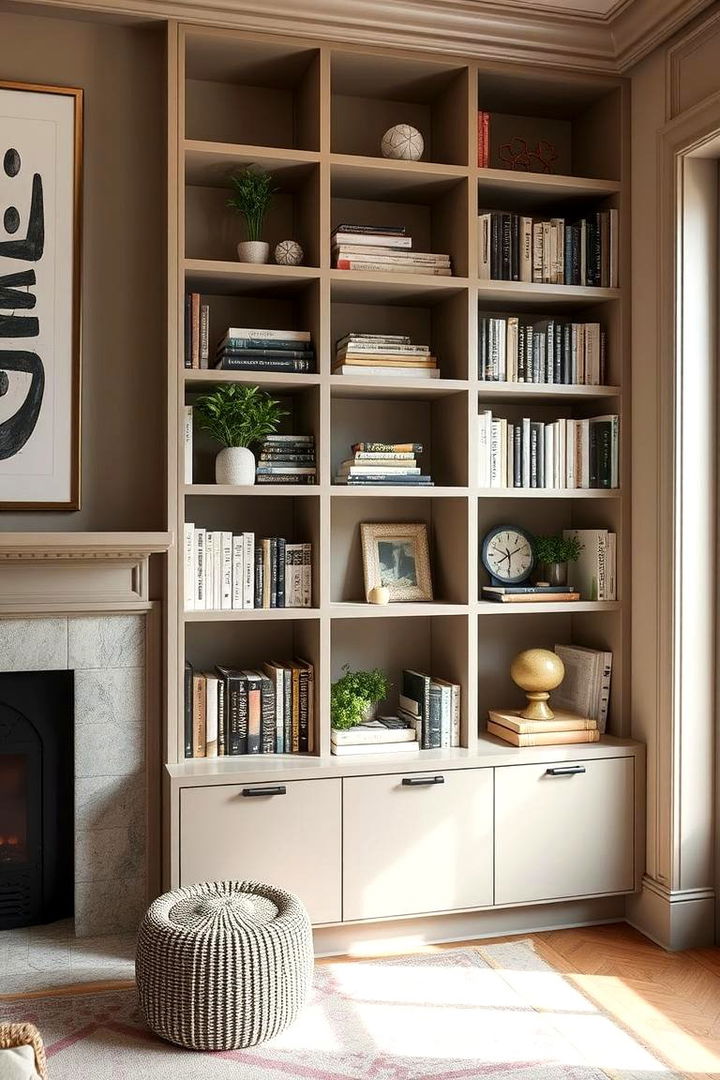 Built in Shelving Ideas - 22 Small Living Room Ideas