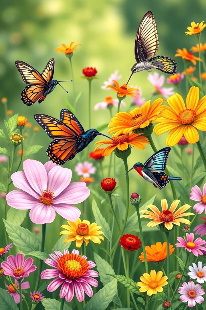Butterfly and Hummingbird Friendly - 22 Front Yard Flower Bed Ideas