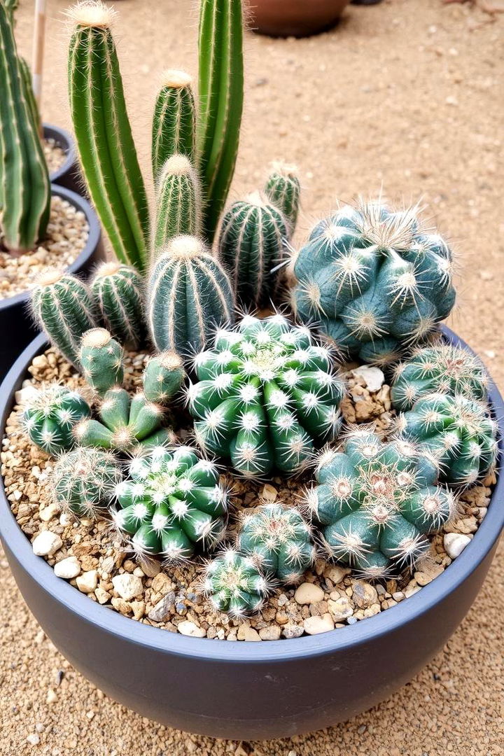 Cacti Corner - 22 Container Garden Ideas