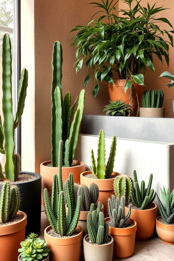 Cacti and Succulent Decor - 22 Southwest Interior Design Ideas