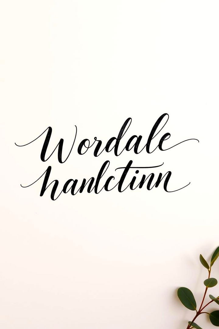 Calligraphy Handwritten Sign - 22 Wedding Welcome Sign Ideas