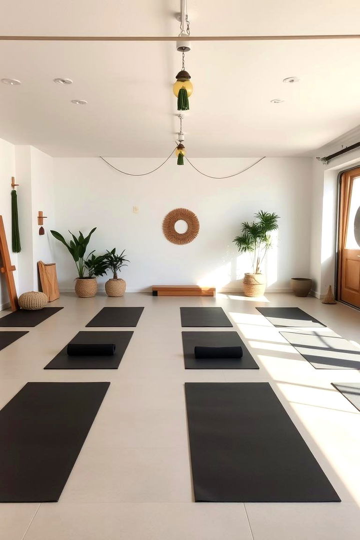 Calm Yoga and Meditation Area - 22 Garage Conversion Ideas