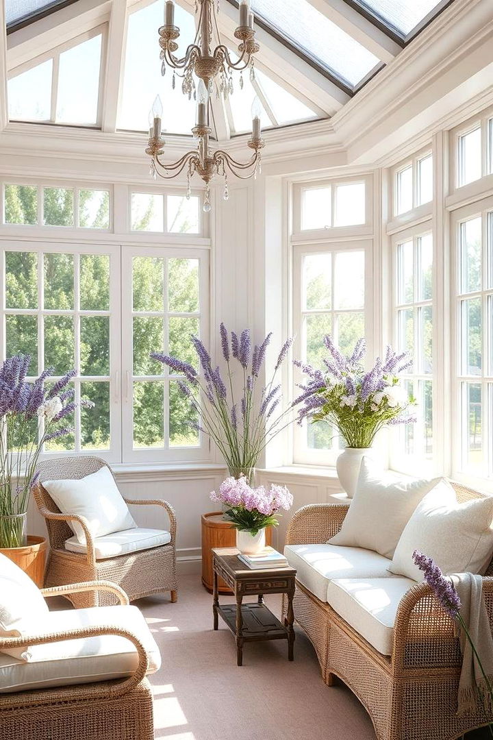Calming Lavender Mist - 22 Sunroom Color Ideas