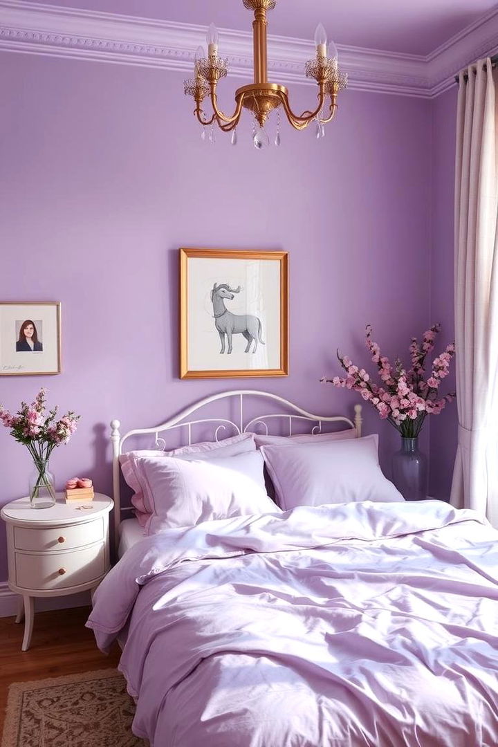 Calming Lavender - 22 Bedroom Paint Colors