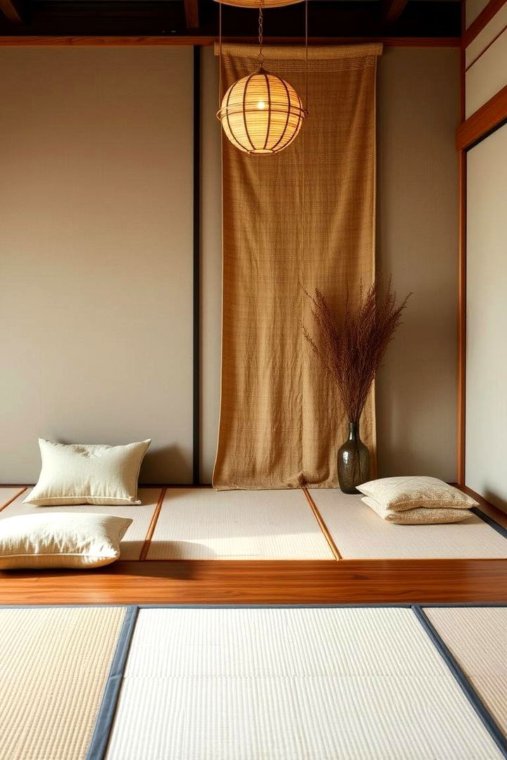 Calming Tatami and Textiles - 22 Asian Bedroom Ideas