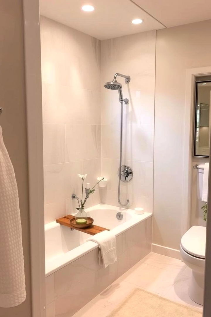 Calming and Serene Ambiance - 22 Tub-shower Combo Ideas