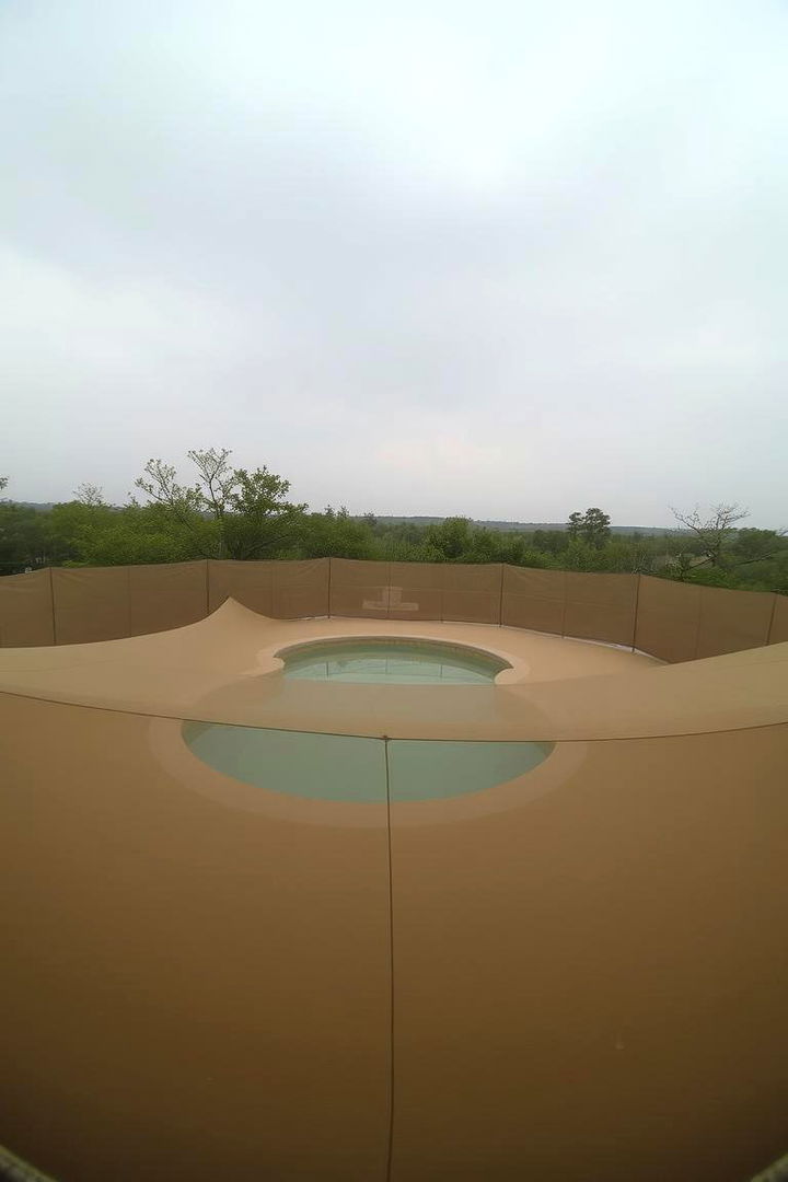 Camouflage Netting for Discreet Protection - 22 Pool Privacy Ideas