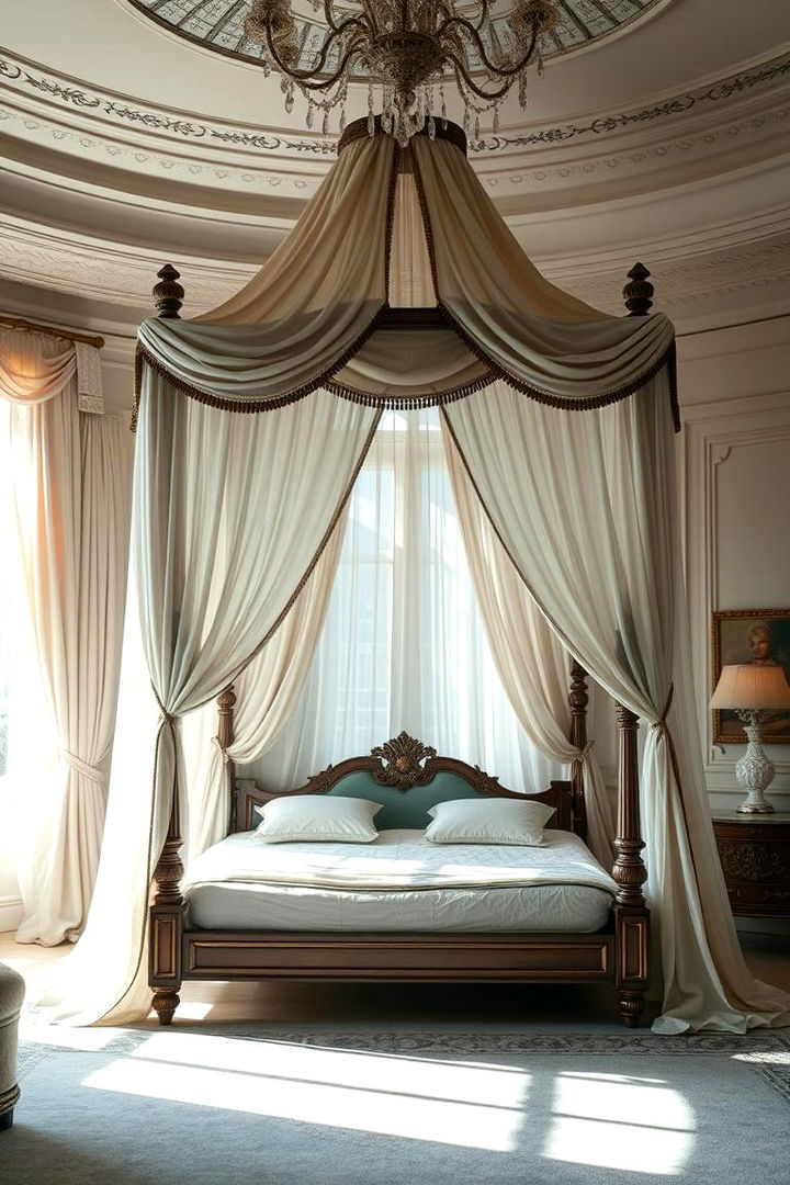 Canopy Bed Enchantment - 22 Princess Room Ideas