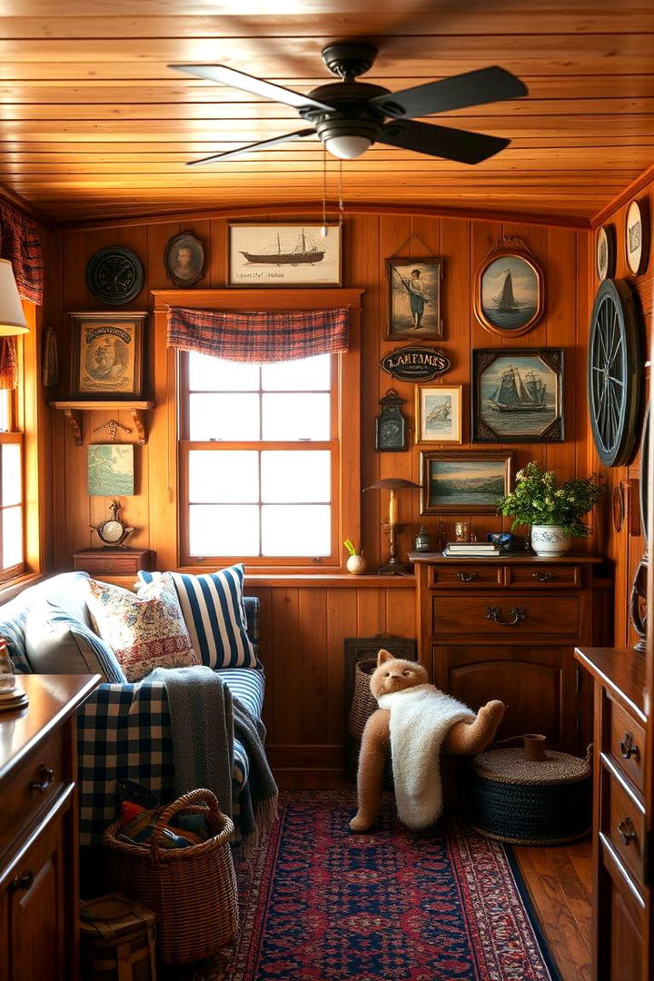 Captains Cabin Touches - 22 Nautical Decor Ideas