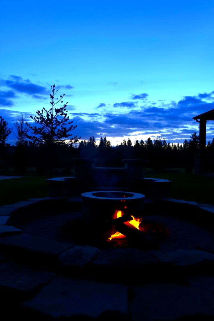 Captivating Fire Pit Retreats - 22 Hardscape Ideas