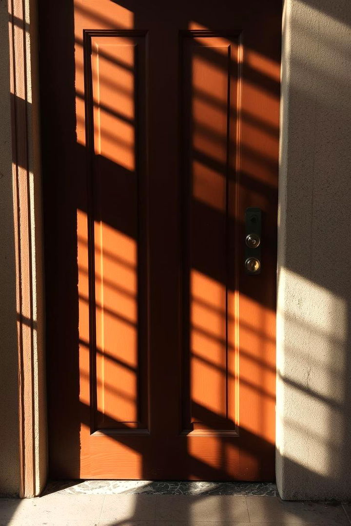 Capturing Light and Shadow - 22 Brown House Front Door Colors